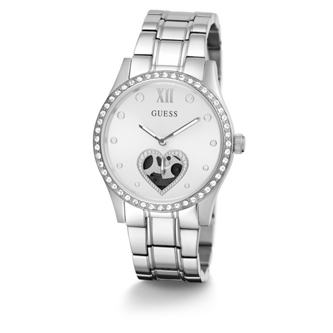 Reloj Guess de Dama BE LOVED color plata