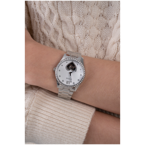 Reloj Guess de Dama BE LOVED color plata