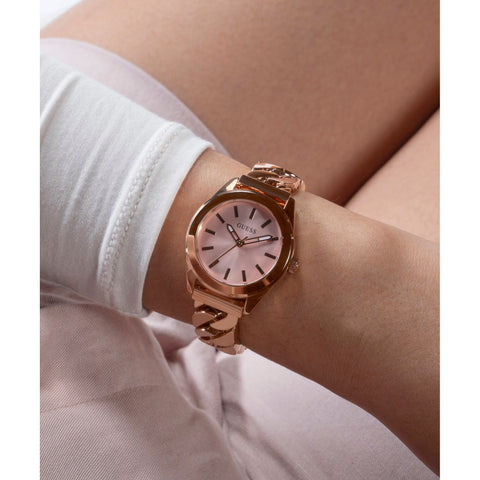 Reloj Guess de Dama  SERENA color oro rosa