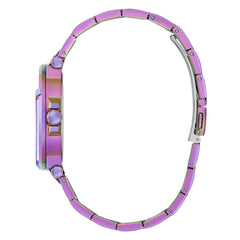 Reloj Guess Tri Glam de Dama Morado Reloj Guess Tri Glam de Dama Morado