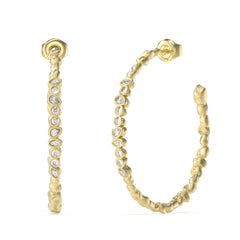 Aretes Guess Dama Panarea Dorado Aretes Guess Dama Panarea Dorado