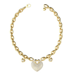 Collar Guess Dama Crazy in Love Dorado Collar Guess Dama Crazy in Love Dorado