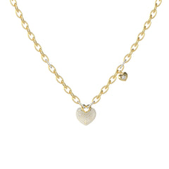 Collar Guess Dama Crazy in Love Dorado Collar Guess Dama Crazy in Love Dorado