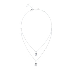 Collar Guess Dama 4G Light Plateado Collar Guess Dama 4G Light Plateado