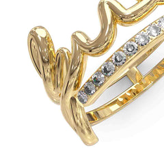 Anillo Guess Dama Say my name Dorado Anillo Guess Dama Say my name Dorado