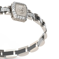 Brazalete Guess para Caballero  Lion King en color plateado Brazalete Guess para Caballero  Lion King en color plateado