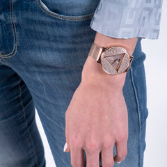 Reloj Guess Dama Iconic Oro Rosado Reloj Guess Dama Iconic Oro Rosado