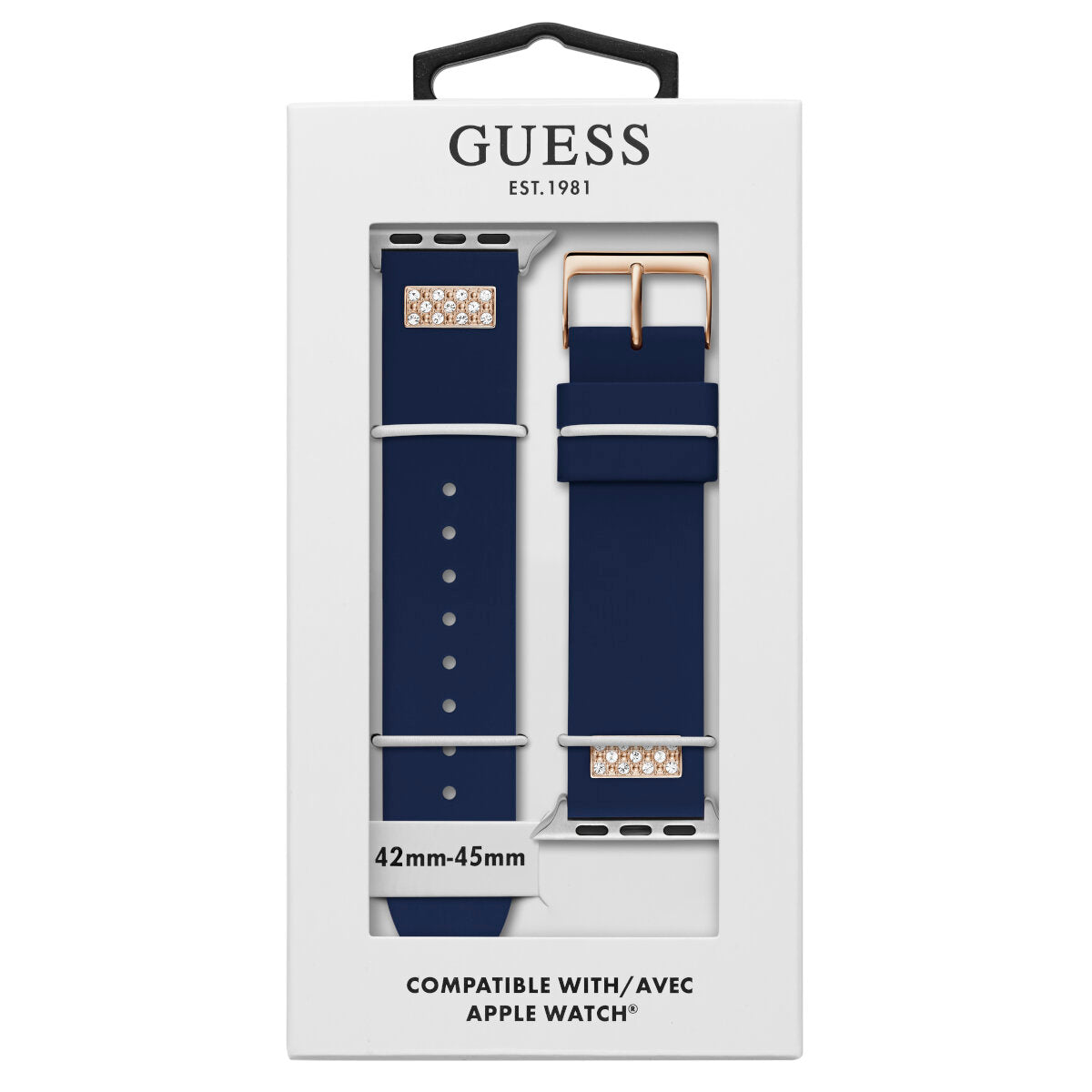 Correa Guess Apple Band (42Mm-44Mm) Azul