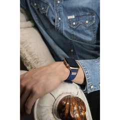 Correa Guess Apple Band (42Mm-44Mm) Azul
