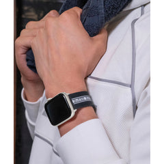 Correa Guess Apple Band (42Mm-44Mm) Negro