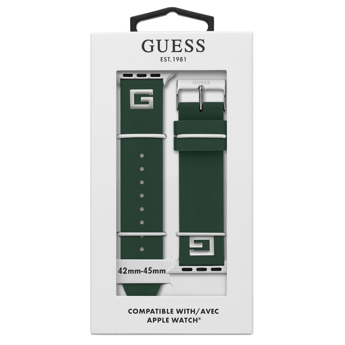 Correa Guess Apple Band (42Mm-44Mm) Verde
