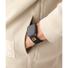Correa Guess Apple Band (42Mm-44Mm) Negro