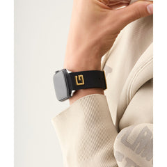 Correa Guess Apple Band (42Mm-44Mm) Negro
