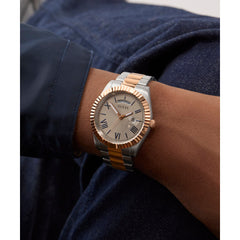 Reloj Guessde hombre connoisseur color bitono