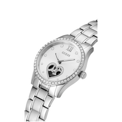 Reloj Guess de Dama BE LOVED color plata