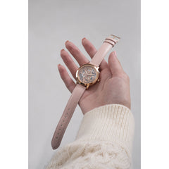 Reloj Guess Dama Quattro Clear Rosa