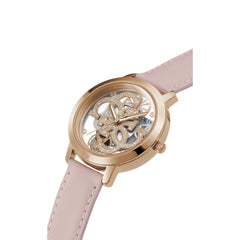 Reloj Guess Dama Quattro Clear Rosa