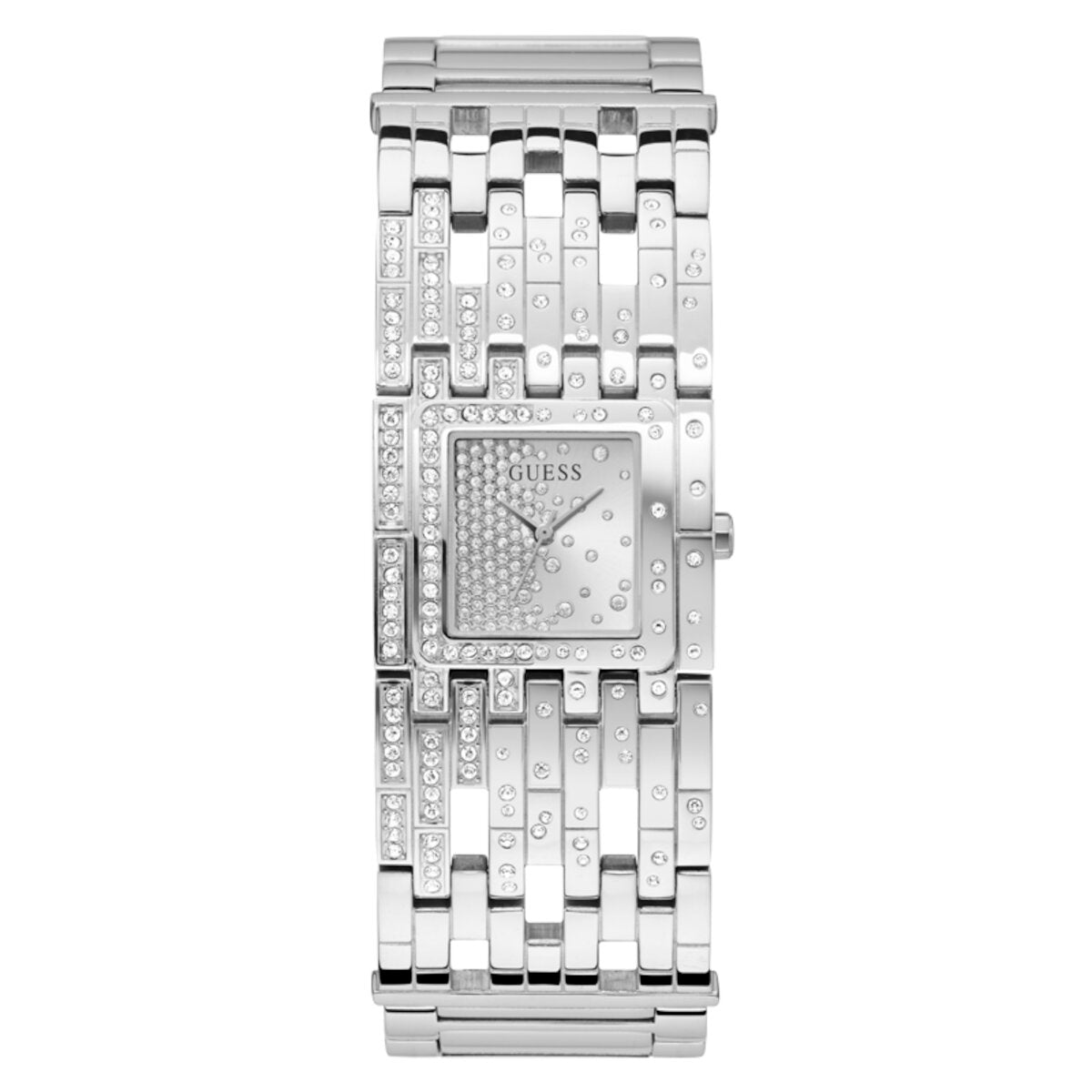Reloj Guess  para mujer Waterfall color plata