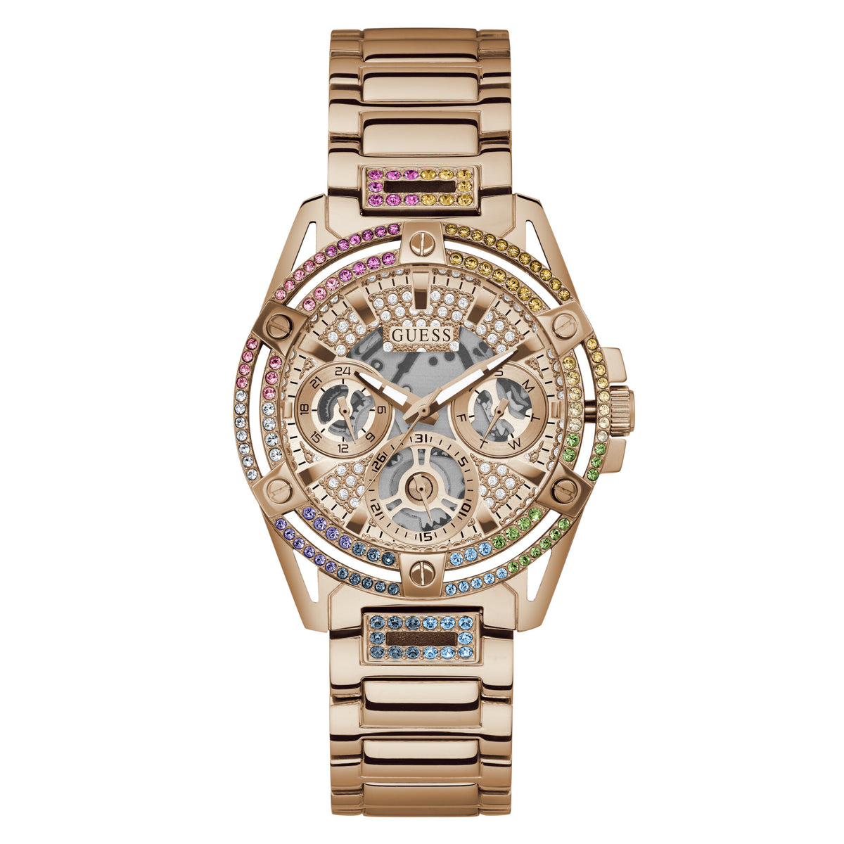 Reloj Guess Mujer Queen color oro rosa