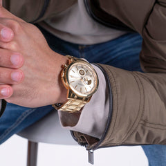 Reloj Guess de Hombre Spec color oro