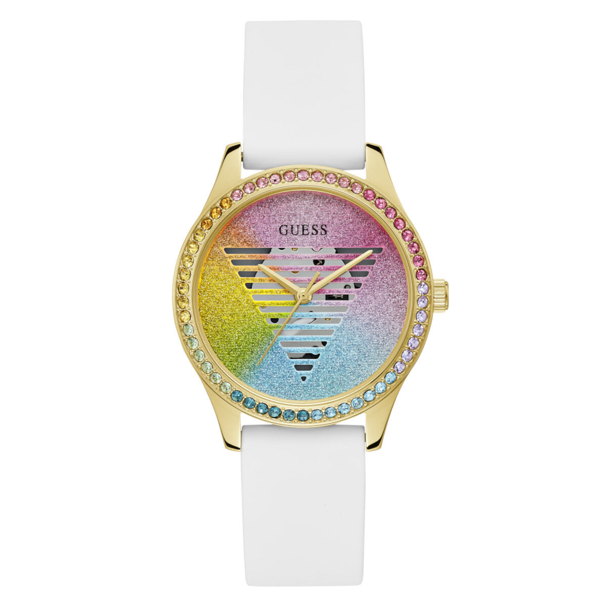 Reloj Guessde Mujer LADY IDOL color blanco