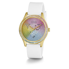 Reloj Guessde Mujer LADY IDOL color blanco