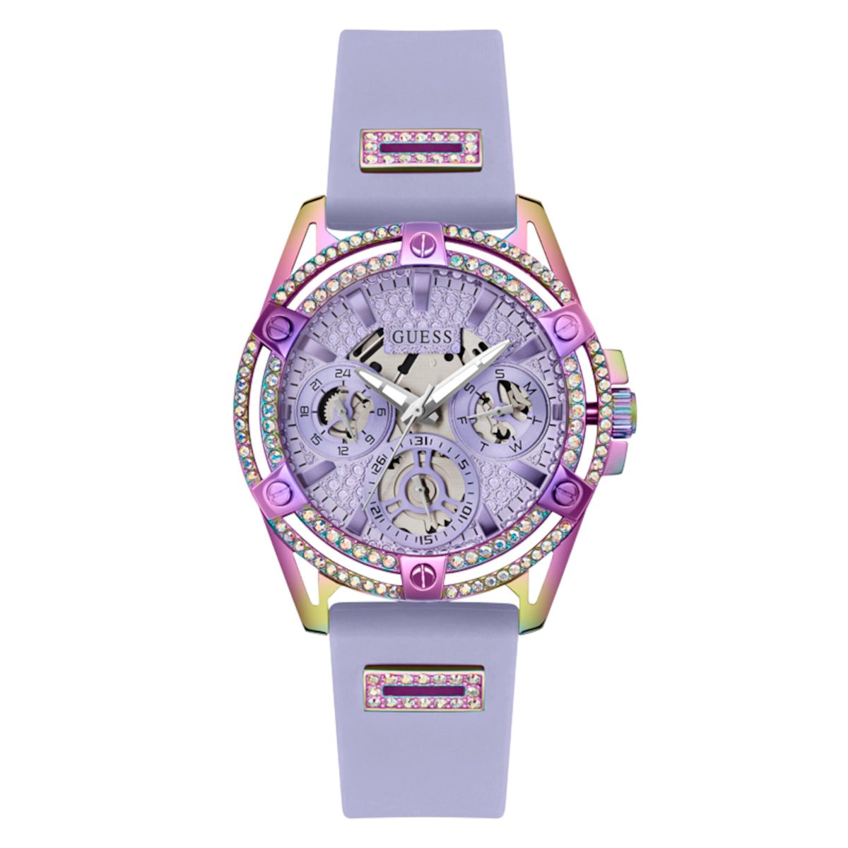 Reloj Guess de  mujer QUEEN color purpura