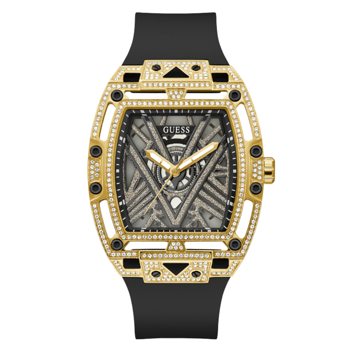 Reloj Guess de caballero Legend color negro