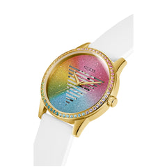 Reloj Guess de  mujer UNITY color blanco