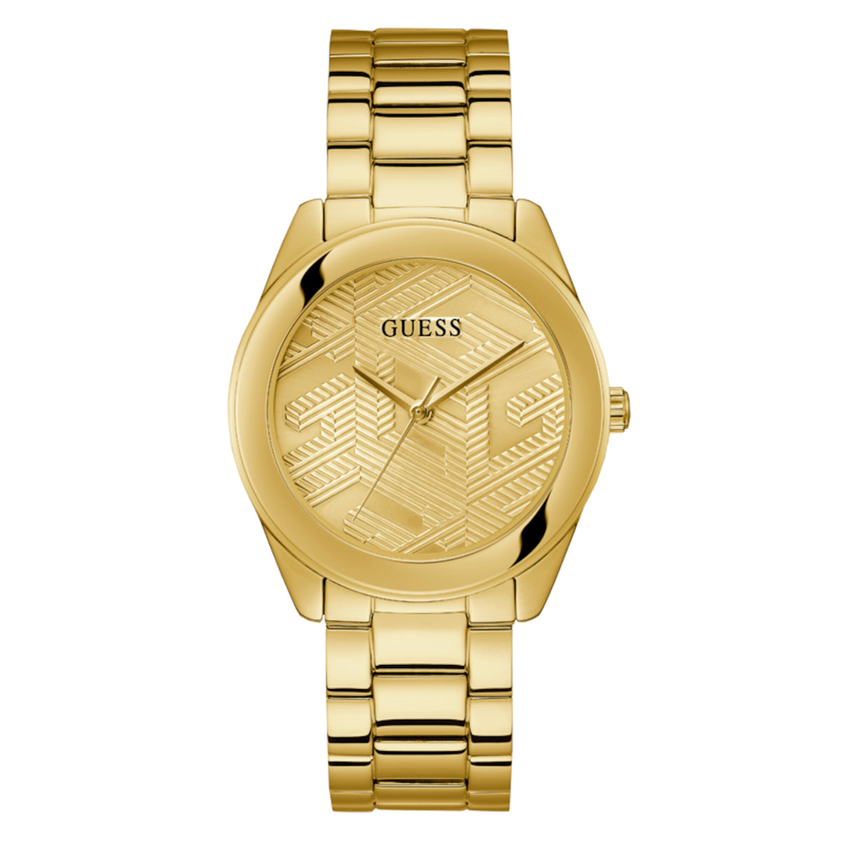 Reloj Guess de  mujer CUBED color oro