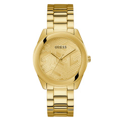 Reloj Guess de  mujer CUBED color oro