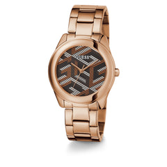 Reloj Guess de  mujer CUBED color oro rosa