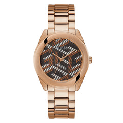 Reloj Guess de  mujer CUBED color oro rosa