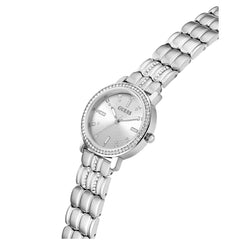 Reloj Guess Hayley para dama color plata