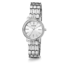 Reloj Guess Hayley para dama color plata