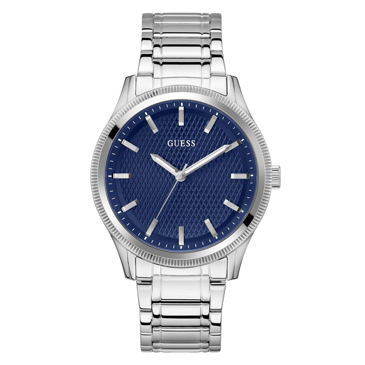 Reloj Guess de hombre DEX color plateado