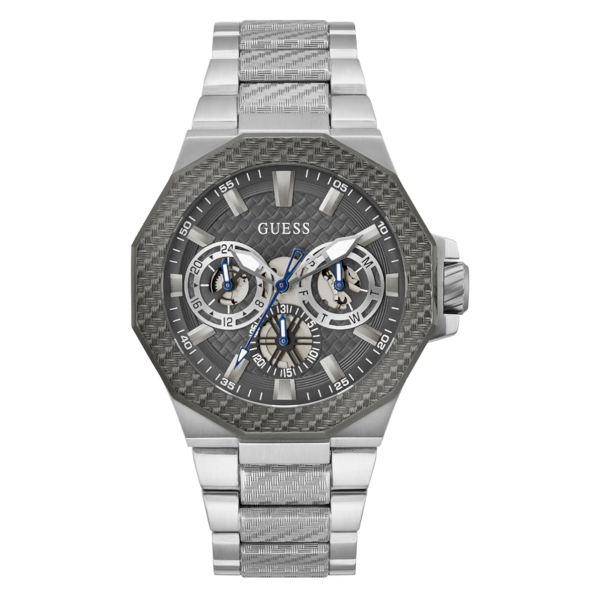 Reloj Guess Indy de Caballero Plata
