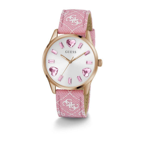 Reloj Guess de mujer Candy Hearts color oro rosa