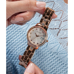 Reloj Guess de mujer  THREE OF HEARTS color oro rosa