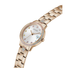 Reloj Guess de mujer  THREE OF HEARTS color oro rosa