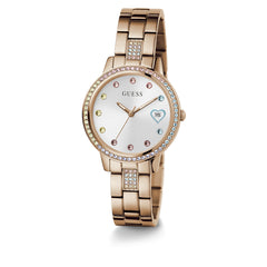 Reloj Guess de mujer  THREE OF HEARTS color oro rosa