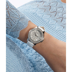 Reloj Guess Dama Crown Jewel Correa Blanca & Azul