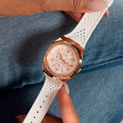 Reloj Guess Mujer Zest color blanco