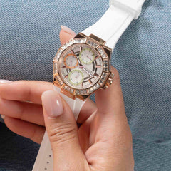 Reloj Guess Mujer Selene color blanco