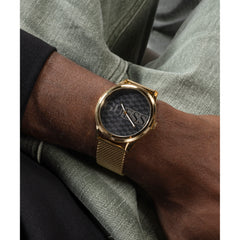 Reloj Guess Reputation de Caballero Dorado