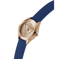 Reloj Guessde Mujer GLITZ PLAQUE color azul