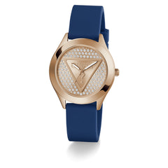 Reloj Guessde Mujer GLITZ PLAQUE color azul