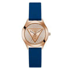 Reloj Guessde Mujer GLITZ PLAQUE color azul