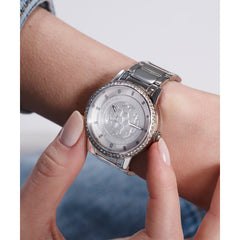 Reloj Guessde mujer PETAL color plata