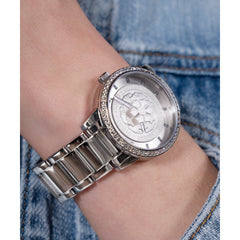 Reloj Guessde mujer PETAL color plata